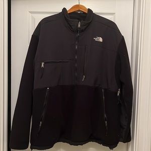 North face black mens Denali fleece xxl jacket